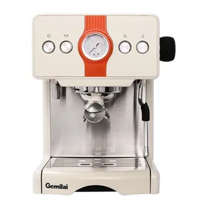 Gemilai CRM3609 made in china high pressure coffee extractor cappuccino espresso coffee machine for home