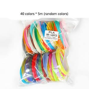 Filament PLA pour imprimante 3D, accessoire multicolore pour stylo 3D, fil en plastique, 10/20 rouleaux de 3M/5M/10M, filament de 1.75mm pour stylo d'impression 3D - Product Image 3