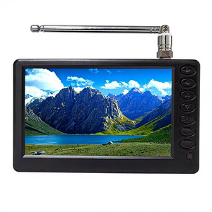 Mini TV Portatile da 5 Pollici ATSC, TV Digitale Tascabile per <span class=keywords><strong>Auto</strong></span> con Batteria Ricaricabile da 1500mAh, Supporto USB per Campeggio - Product Image 2