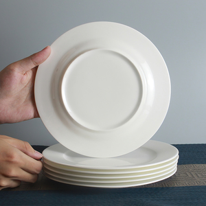 Platos llanos blancos <span class=keywords><strong>de</strong></span> <span class=keywords><strong>porcelana</strong></span> fina al por mayor para bodas y hoteles <span class=keywords><strong>de</strong></span> cinco estrellas. - Product Image 5