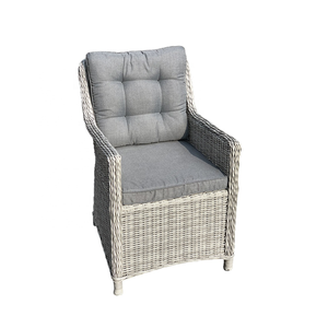Meubles <span class=keywords><strong>de</strong></span> jardin extérieur 7 pièces, <span class=keywords><strong>Table</strong></span> ronde <span class=keywords><strong>en</strong></span> <span class=keywords><strong>rotin</strong></span>, ensemble à manger pour la maison - Product Image 4