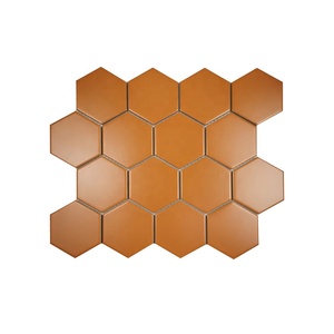 <span class=keywords><strong>Carrelage</strong></span> mural intérieur moderne en terre cuite hexagonale <span class=keywords><strong>rouge</strong></span> - Mosaïque pour <span class=keywords><strong>cuisine</strong></span> et salle de bain - Product Image 2