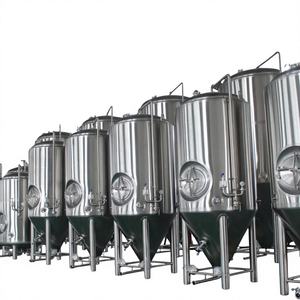 Machine de brassage de bière artisanale commerciale Ace 500BBL clé en main avec cuve sous pression et pompe - Product Image 1