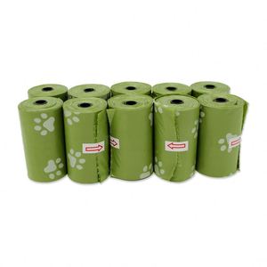 Sacs à déjections canines certifiés 100 % compostables à domicile, avec logo personnalisé, de haute qualité, en plastique jetable, anti-fuite, en nylon, pour l'élimination des déchets de chats - Product Image 6