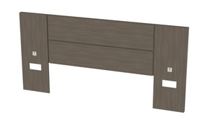 <span class=keywords><strong>Testiera</strong></span> in Legno per <span class=keywords><strong>Letto</strong></span> <span class=keywords><strong>Singolo</strong></span>/Matrimoniale, Arredamento Camera da <span class=keywords><strong>Letto</strong></span> Personalizzato, Pannello Moderno in MDF Assemblato - Product Image 2