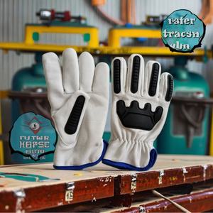 ถุงมือเชื่อมหนังคุณภาพสูงระดับ 5 ป้องกันการบาดและการกระแทก สำหรับงานช่างประกอบ - Product Image 5