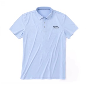 Customized Logo Summer Breathable Solid Color Comfortable Classic Style Leisure Regular Fit Cotton Short-Sleeve Men's Polo Shirt