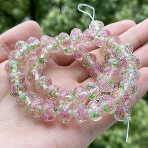 10 pezzi 10mm <span class=keywords><strong>Murano</strong></span> multicolore trasparente <span class=keywords><strong>di</strong></span> cristallo sfaccettato <span class=keywords><strong>perline</strong></span> <span class=keywords><strong>di</strong></span> colore misto fai da te collana braccialetto creazione <span class=keywords><strong>di</strong></span> gioielli - Product Image 5