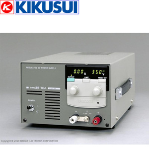 Alimentation électrique régulée Kikusui Pan35-20A, sortie de qualité laboratoire 0-35V 20A - Product Image 2