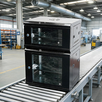 Rak Server Baja Gulung Dingin 19 inci 9u 600x600x500 Kabinet Jaringan Kecil