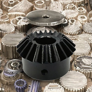 En stock – Engrenage conique 1M 15T/20T à trou standard, pignon conique pour l'industrie, en acier, usiné par hélicoïdalisation - Product Image 3