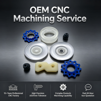 Services d'usinage CNC de précision et d'électroérosion à fil pour pièces en plastique (PP/PE) et en acier inoxydable, fabrication OEM