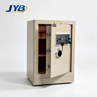 Caja Fuerte Ignífuga JYB con Teclado Digital Electrónico, Doble Cerradura, Caja de Seguridad de Acero para Joyas, Dinero en Efectivo, Hogar y Oficina