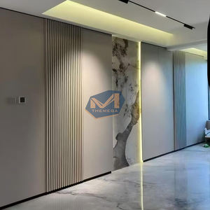 環境に優しい木目PVCラミネートカーボンクリスタルボード防水耐火室内用学校とホテル - Product Image 5