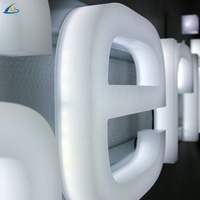 Lettres lumineuses LED personnalisées en gros, enseignes 3D et lettres publicitaires illuminées pour les bureaux d'entreprises