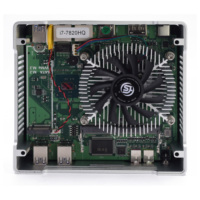 Procesador 10th Gen Core i9 10885H Nuc mini pc I7 10750H M.2 NVME Barebone i9 9880H Computadora de bolsillo WiFi de doble banda con BT 4,2