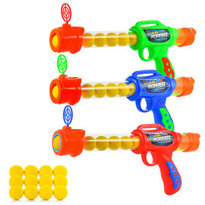 Yeni trend sıkıntı kabartma sessiz EVA köpük topu başlatılması silah interaktif kedi köpek oyuncaklar - Product Image 2