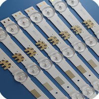 Bande LED rétroéclairée en aluminium IP66 pour réparation de téléviseur, modèles UA50JS7200K et V5DR-50SCA