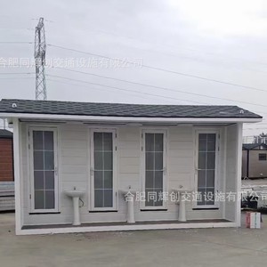 ห้องน้ำเคลื่อนที่โครงสร้างเหล็ก ดีไซน์ทันสมัย เป็นมิตรกับสิ่งแวดล้อม สำหรับสถานที่ท่องเที่ยว - Product Image 1