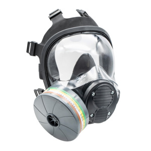 All'ingrosso riutilizzabile respiratore in <span class=keywords><strong>Silicone</strong></span> nero maschera antigas Full Face vendita calda Anti radiazioni nucleari tattica maschera antigas per la vendita - Product Image 6