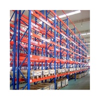 Systèmes d'étagères de stockage de palettes sélectives en acier à 5 niveaux, robustes et résistants à la corrosion, pour garage