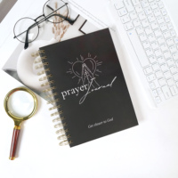 Carnet de Prières Personnalisé, Journal de Soins Personnels, Journal de Gratitude Quotidienne Non Daté, Carnet de Manifestation et de Réflexion, Format Personnalisé