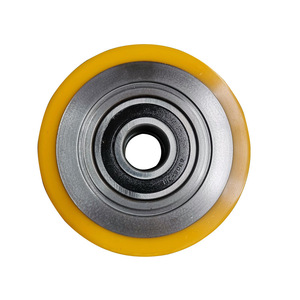 Roues revêtues de polyuréthane Ky-188 042 à faible bruit, taille personnalisable pour usage industriel - Product Image 1