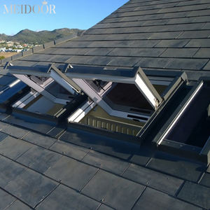 強化ガラスバルコニー 透明な屋根裏部屋 アルミサンルーム 電動サンルーフ 電動ルーフウィンドウ 天窓 - Product Image 6