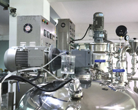 Cuve de homogénéisation sous vide et émulsification, machine de fabrication de mayonnaise et mélangeur homogénéisateur chauffant, ligne de production de mayonnaise cosmétique