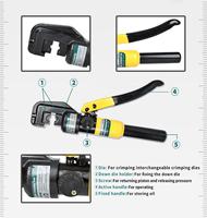 Herramienta de Crimpado Hidráulica Manual PRO'SKIT CP-70K, Rango de 4~70 mm², Máx. 45 kN, para Instalaciones Eléctricas y Mantenimiento de Equipos de Conmutación