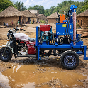 Máquina Perforadora de Pozos de Agua en Oferta, Plataforma de Perforación Portátil de 100m, 150m, 200m para Pozos de Agua - Product Image 4