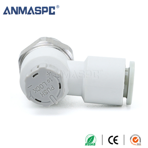 Điều khiển tốc độ khí nén với một chạm phù hợp AS2201F-01-04SA giới hạn ra/trong điều chỉnh van tiết lưu - Product Image 6