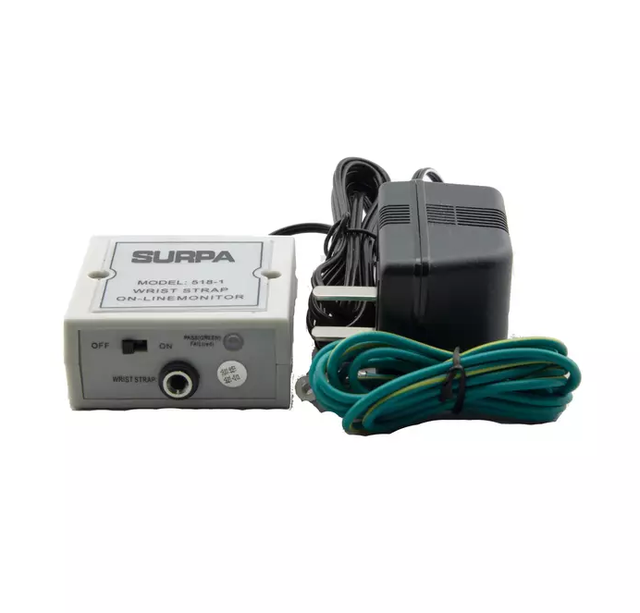 SURPA 518-1 ESD Antistatic Wrist Strap Tester On-line Monitor