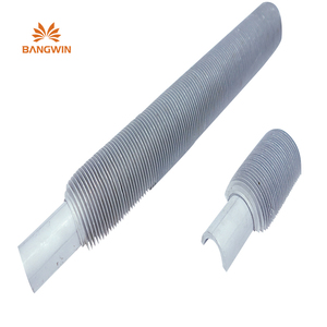 Tube échangeur de chaleur en acier inoxydable avec ailettes en cuivre, tube à ailettes extrudées, pièces de chauffage noires - Product Image 1