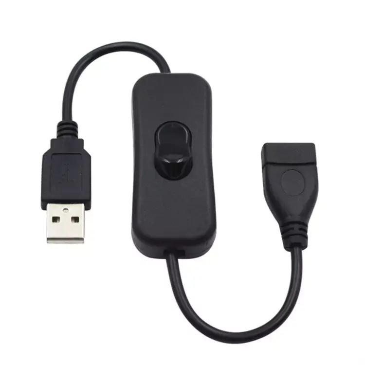 303 Stromkabel USB-Stecker-Buchse-Verlängerung kabel angemessener Preis USB-Kabel mit Netzschalter