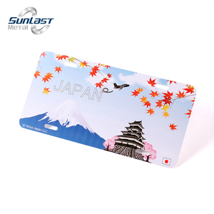 Bandera de EE. UU. 6 "* 12" logotipo 3D impresión personalizada precio de fábrica matrículas de coche al por mayor máquina de pintura de matrículas - Product Image 5