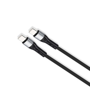 1M Bện USB-C Để USB-C Cáp Bền Rối Miễn Phí 5A Nhanh Chóng Sạc Dữ Liệu Sync Đối Với MacBook Cho iPhone <span class=keywords><strong>IOS</strong></span> Máy In - Product Image 3
