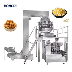 Doseurs multitêtes pour le sel et les fruits congelés Sachets sur pied entièrement automatiques pour les machines d'emballage de granules et de biscuits - Product Image 1