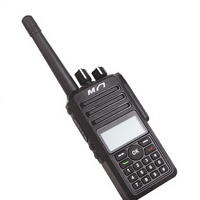 MYT DM318 Talkie-walkie numérique DMR de haute qualité sans marque, portée de 7 km, étanche IP67, GPS en option, batterie 2500-3000 mAh, pour l'extérieur