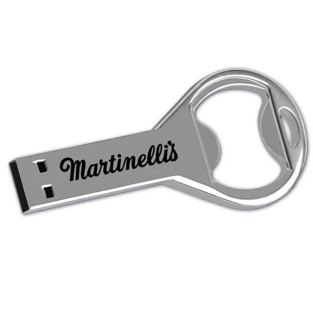 Promotional Gift Customized Logo Printing 4GB 8GB 16GB Metal Beer Bottle Opener Shape Cle Usb Flash Disk on Key Memory Pen Drive