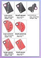Palette de mélange en acier inoxydable OEM pour artistes de nail art et cosmétiques, avec spatule, personnalisable (marque et logo), vente en gros usine
