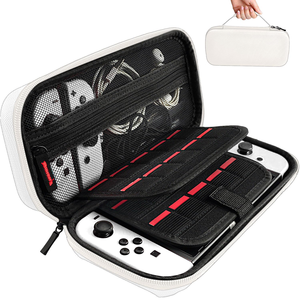 Estuche para <span class=keywords><strong>Nintendo</strong></span> <span class=keywords><strong>Switch</strong></span>, Estuche <span class=keywords><strong>de</strong></span> Transporte Portátil para <span class=keywords><strong>Switch</strong></span> con Espacio para 10 Tarjetas <span class=keywords><strong>de</strong></span> Juego y Almacenamiento para Accesorios - Product Image 4