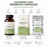 Capsules de Probiotiques à Marque Blanche OEM ODM Akkermansia Muciniphila Complément Alimentaire Herbal Fourniture en Gros