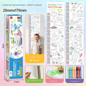 Trẻ Em Của Chiều Cao Cai Trị Vẽ Cuộn Đồ Chơi Giáo Dục Cho Trẻ Em Học Tập Graffiti Scroll Trẻ Em Nghệ Thuật Giấy Cho Bé Vẽ Đồ Chơi - Product Image 6