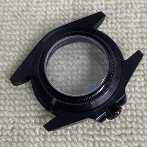 Accesorios de caja negra de fibra de carbono y acero inoxidable de 40 mm compatibles con el movimiento 2813 8215, piezas de reloj mecánico totalmente automático - Product Image 6