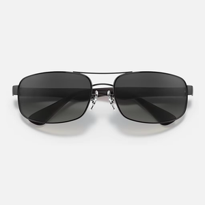 แว่นตากันแดดโพลาไรซ์สำหรับผู้ชายผู้หญิงทันสมัยดีไซน์ P3445สำหรับขับรถตกปลากรอบโลหะ UV400 - Product Image 2