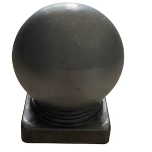 Valla de hierro Forma de bola Valla de metal Tapa superior Accesorios Barandilla Tapa de poste de acero para exteriores Tapa de tubo - Product Image 3