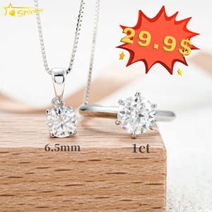 Shining takı amerikan elmas kolye setleri beyaz altın kaplama yüksek kalite alyans kadın için moda takı seti setleri - Product Image 2