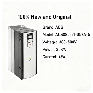 Convertidor de Frecuencia Digital Trifásico Schneider de 30KW, 380-500V, 50/60Hz, ACS880-31-052A-5 VFD para Motor - Product Image 1