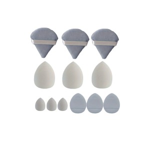 12PCS trang điểm SPONGE SET/KHÔ ƯỚT mục đích kép bột ngón tay Puff kết hợp thiết lập - Product Image 6